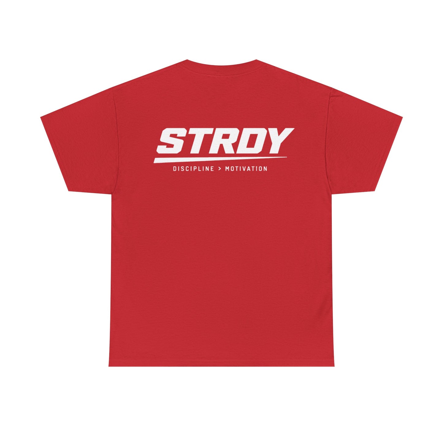 STRDY. “Discipline>Motivation” Graphic T-shirt