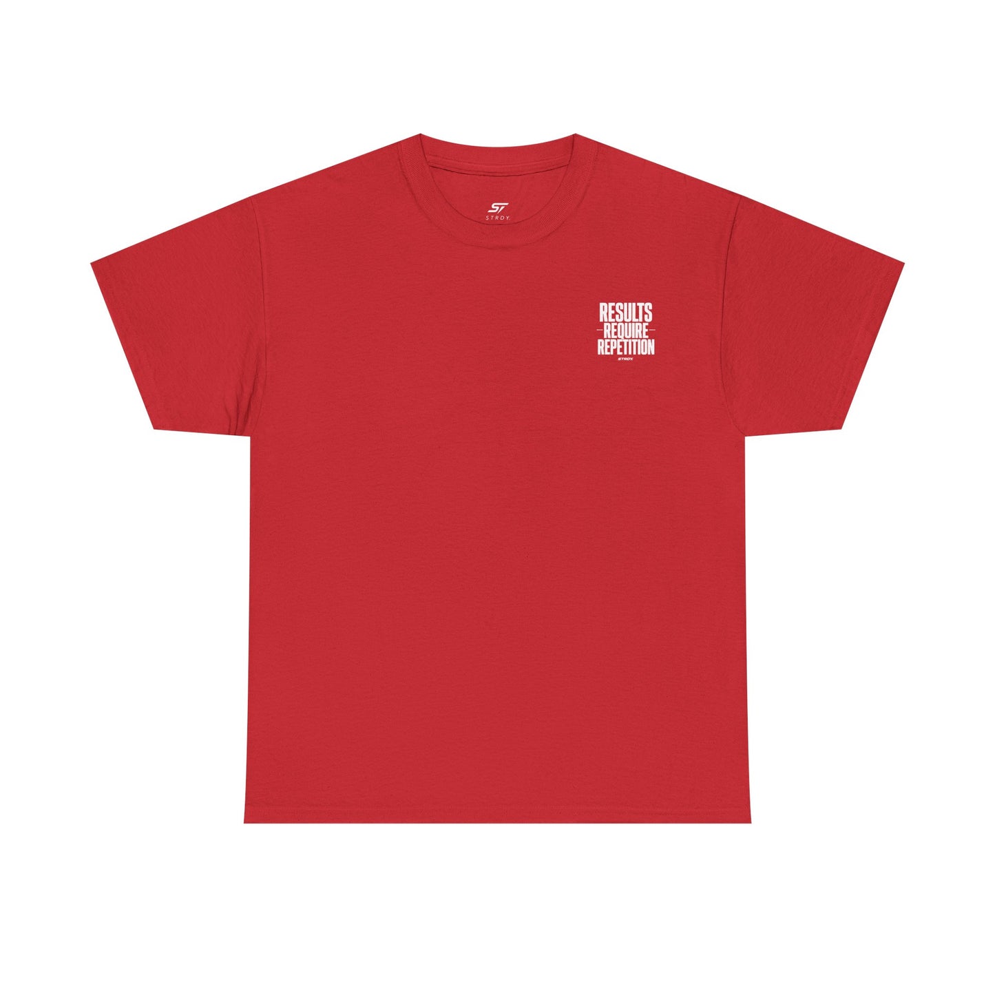 STRDY. “Results Require Repitition” Graphic T-shirt