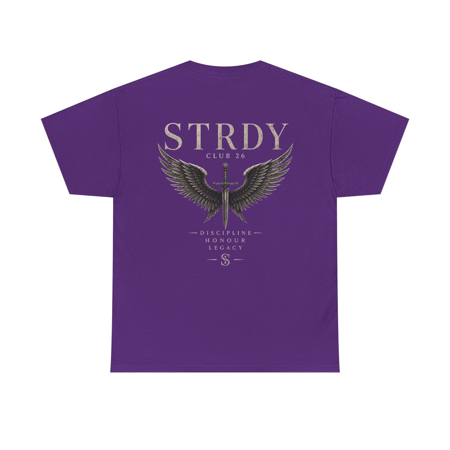 CLUB 26 “discipline,Honour,Legacy” Graphic T-shirt