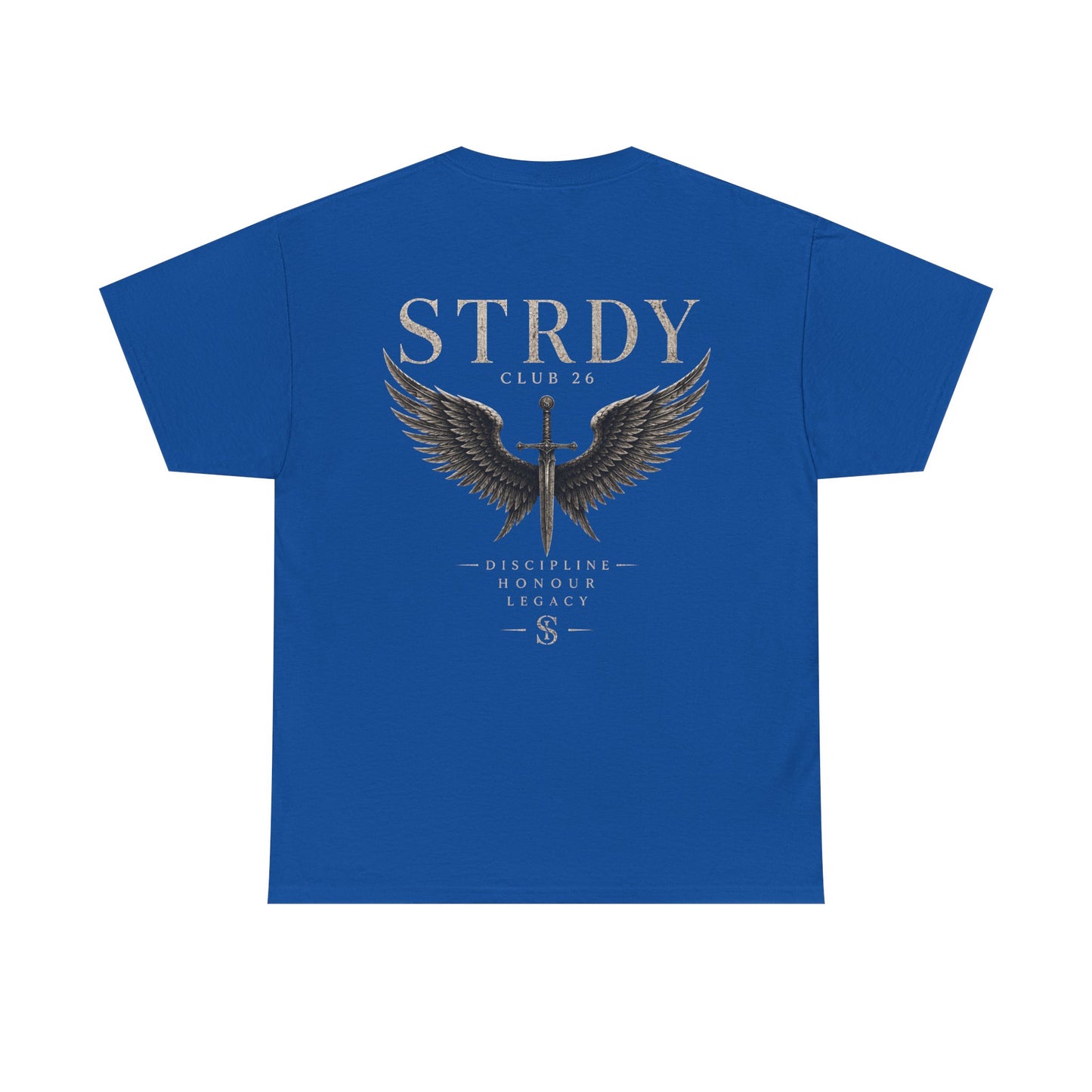 CLUB 26 “discipline,Honour,Legacy” Graphic T-shirt