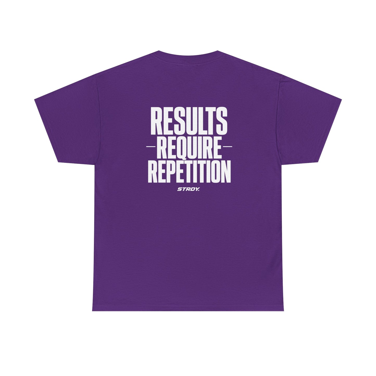 STRDY. “Results Require Repitition” Graphic T-shirt