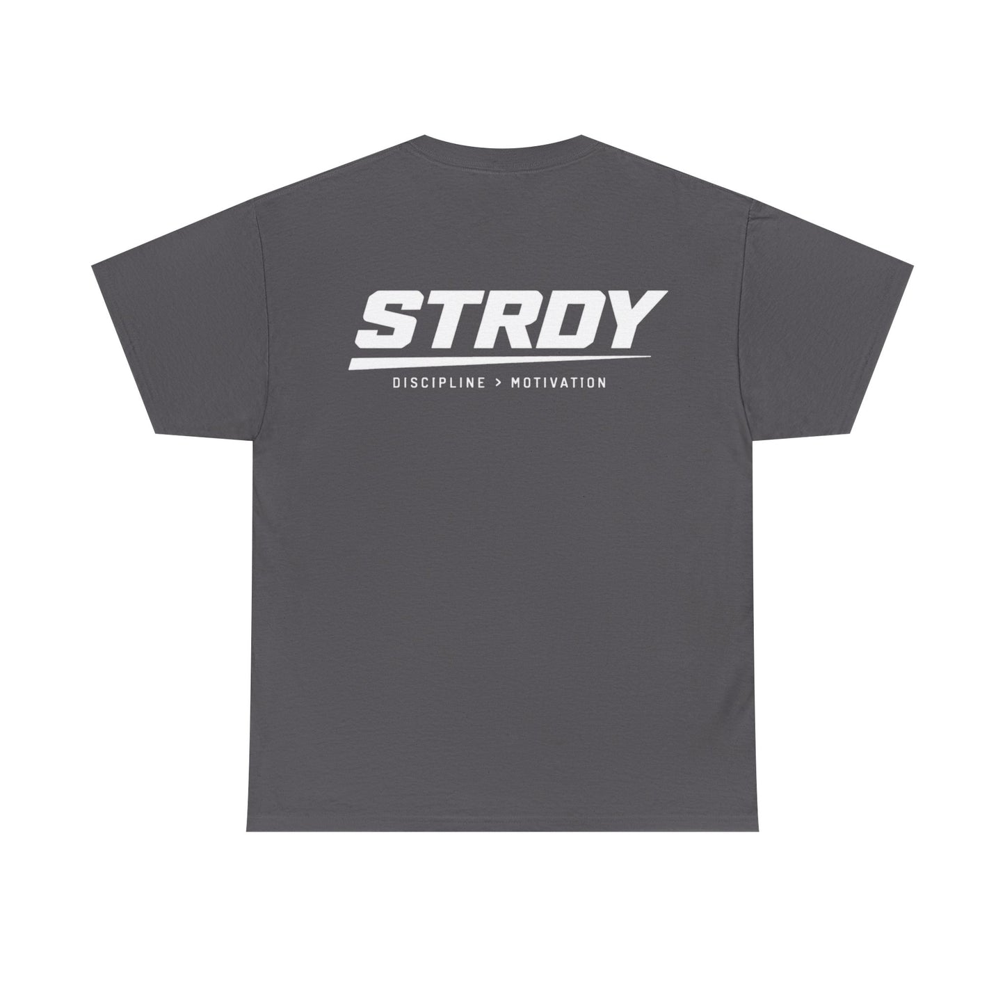 STRDY. “Discipline>Motivation” Graphic T-shirt