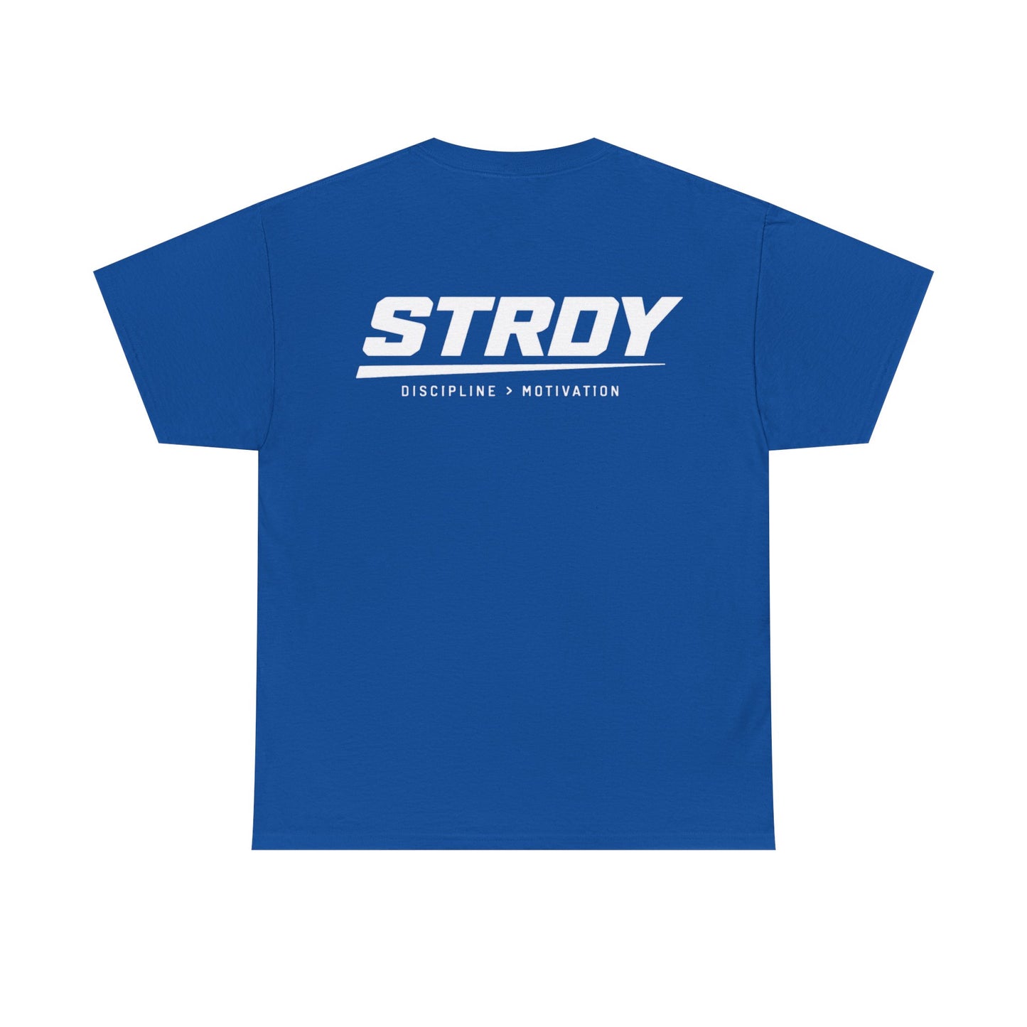 STRDY. “Discipline>Motivation” Graphic T-shirt
