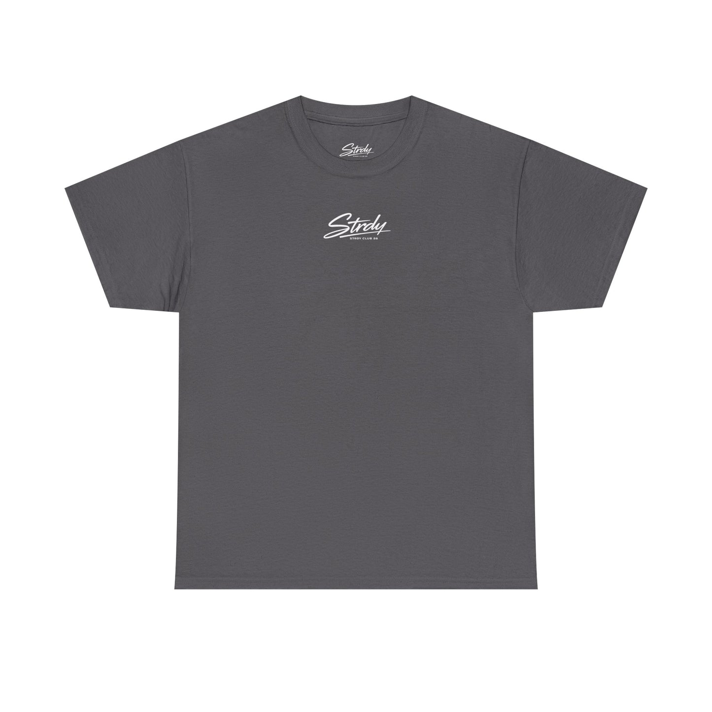 STRDY CLUB 26 “does running out of protein count as cardio” Graphic T-shirt
