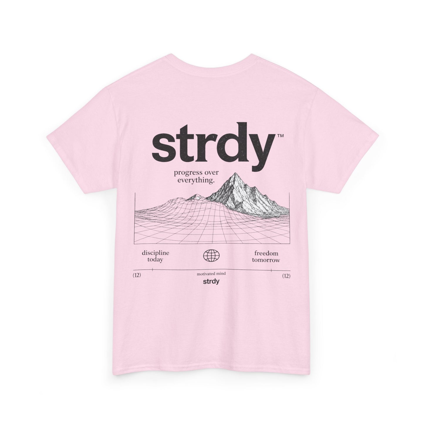 STRDY. “Progress Over Everything” Graphic T-shirt