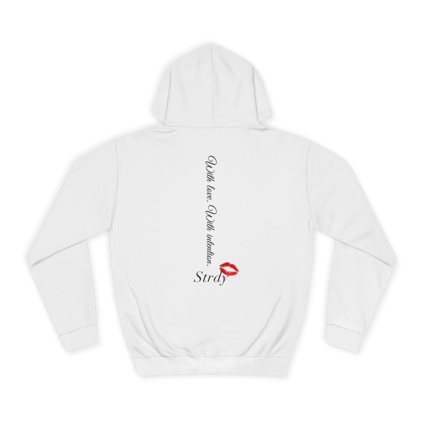 CLUB 26 “with love. with intention.” back graphic Hoodie