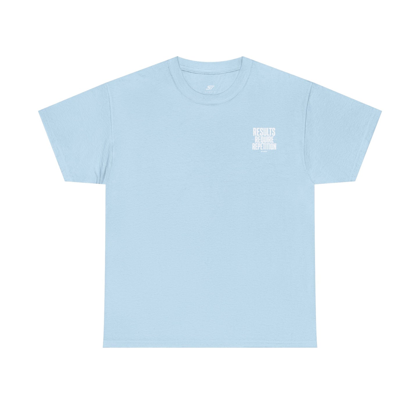 STRDY. “Results Require Repitition” Graphic T-shirt