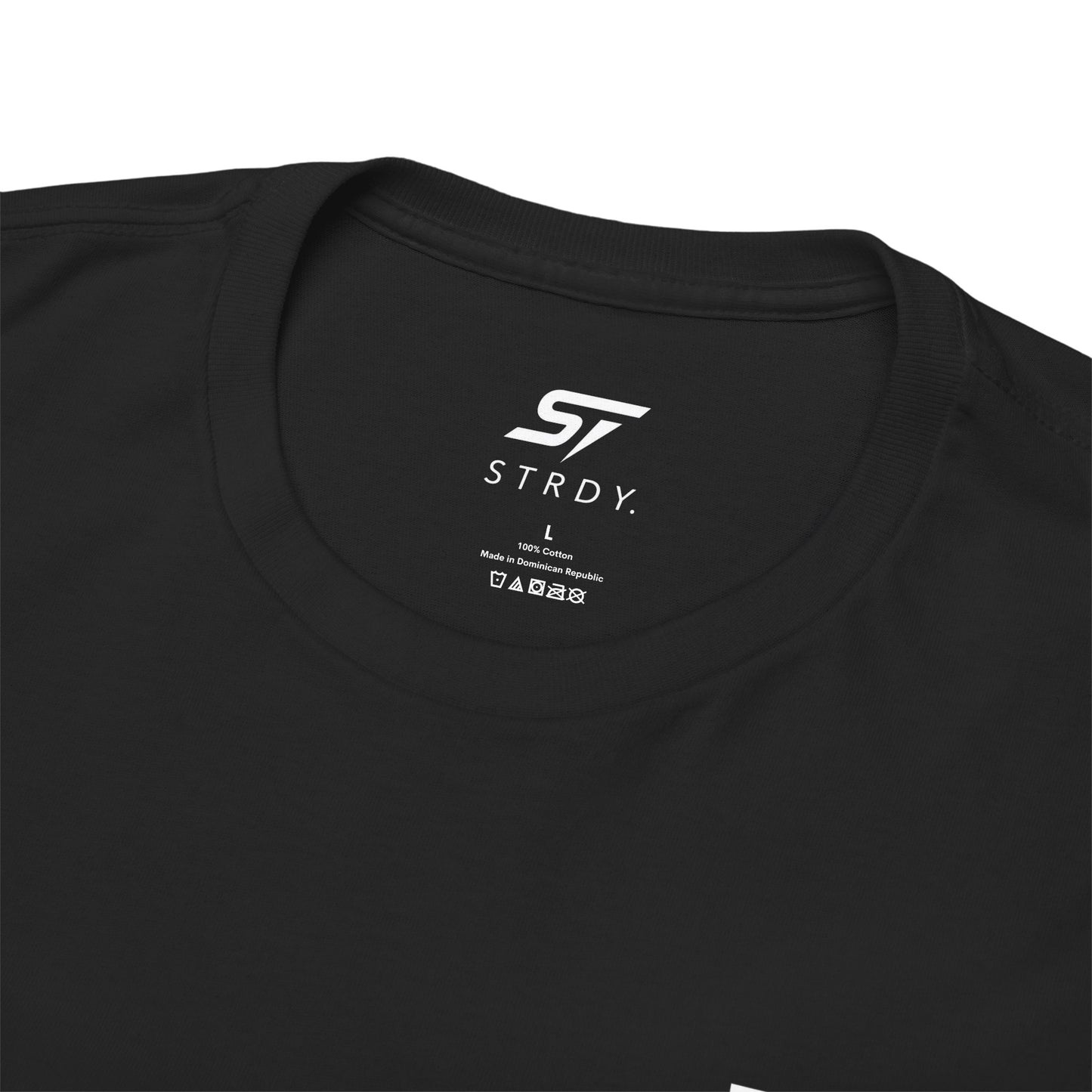 STRDY. “EARN IT “NOBODY CARES WORK HARDER” Graphic T‑Shirt
