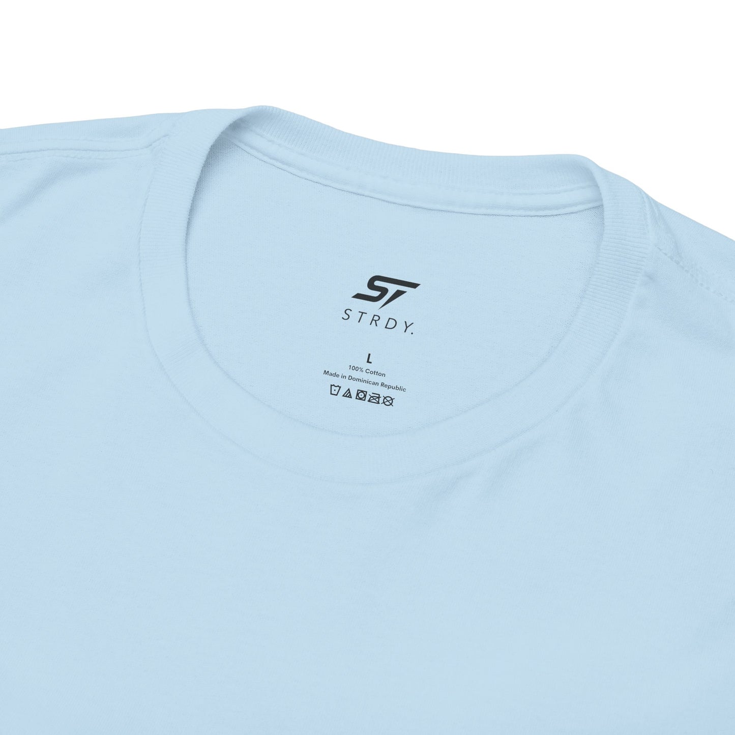 STRDY. “Pressing Today Stronger” Tomorrow graphic T-shirt