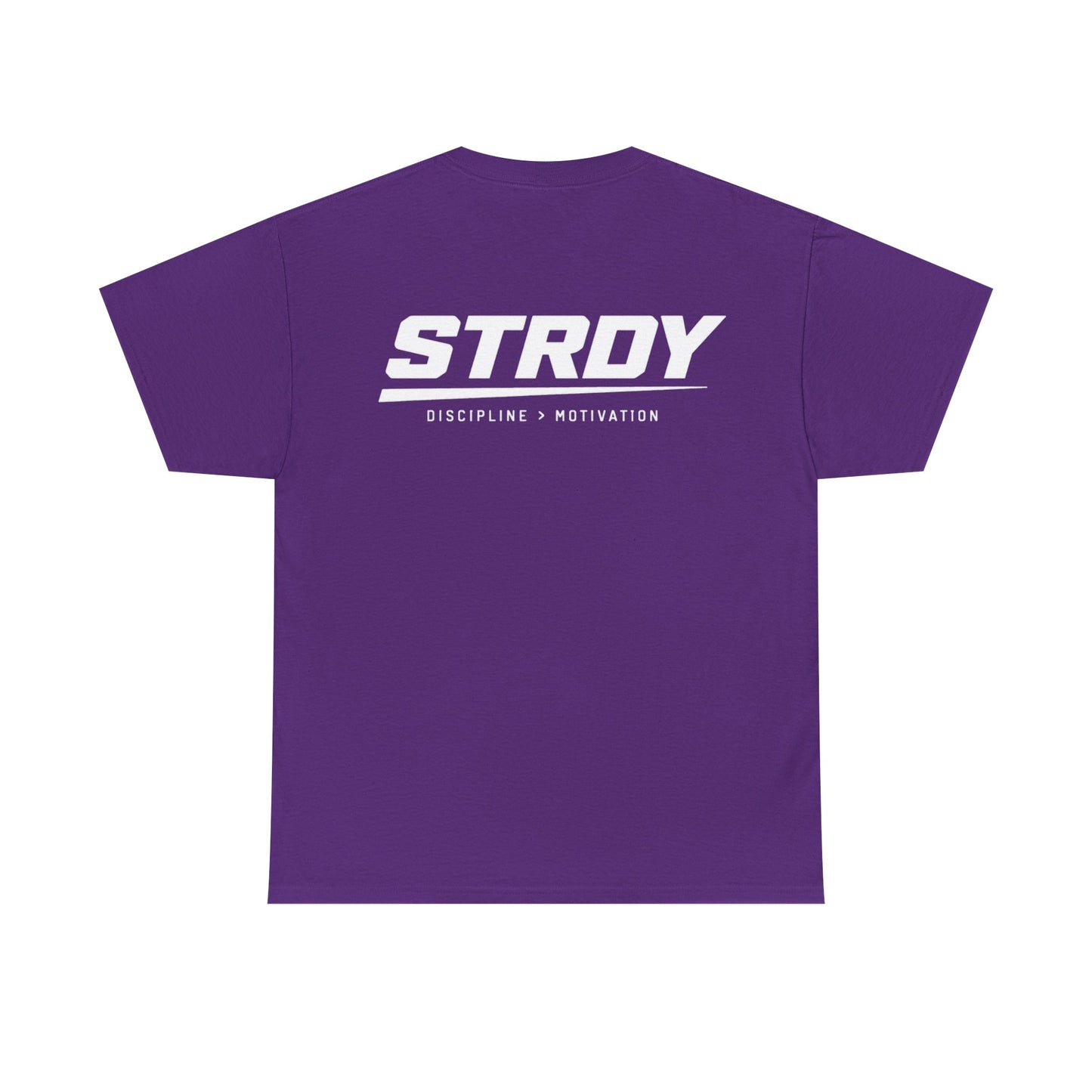 STRDY. “Discipline>Motivation” Graphic T-shirt