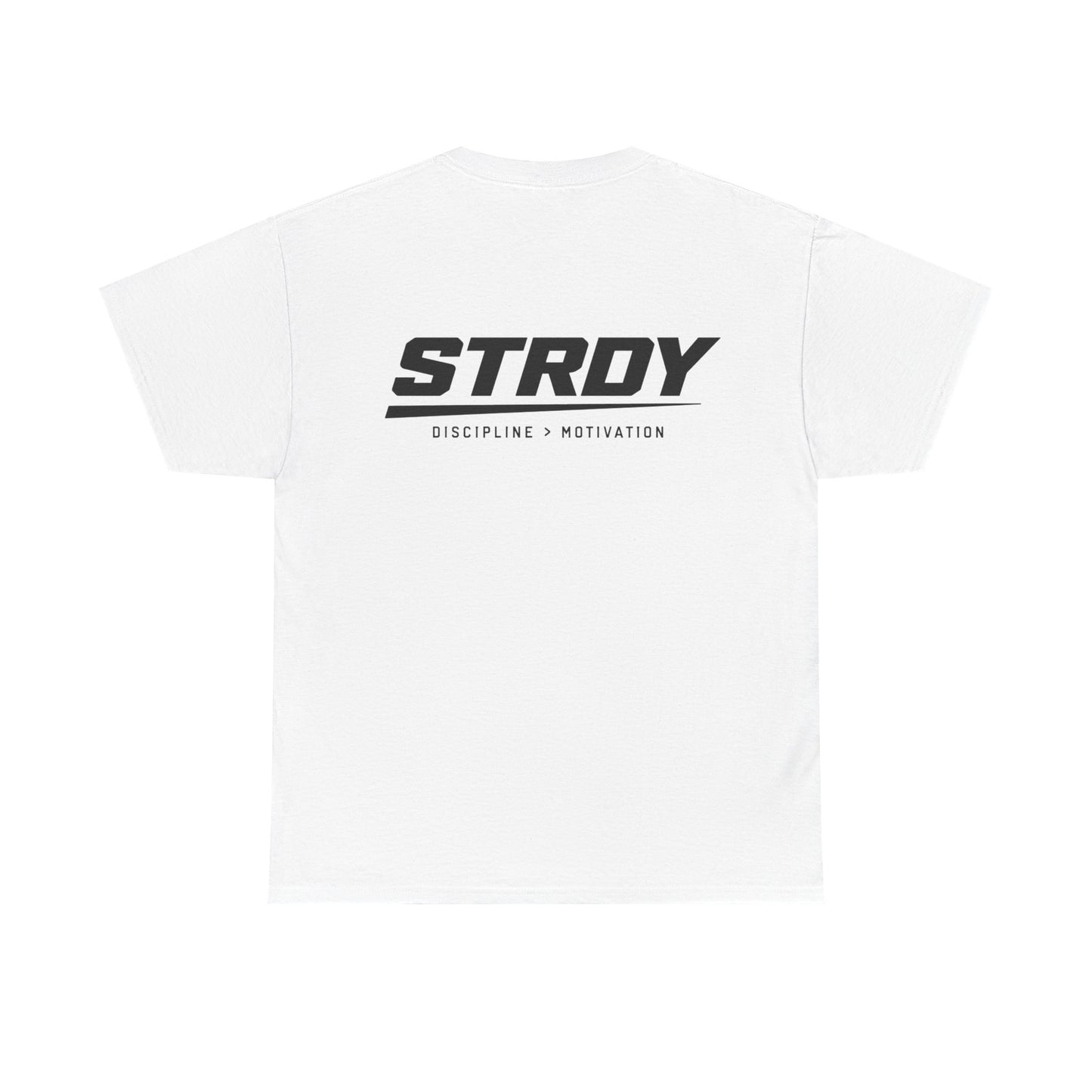 STRDY. “Discipline>Motivation” Graphic T-shirt
