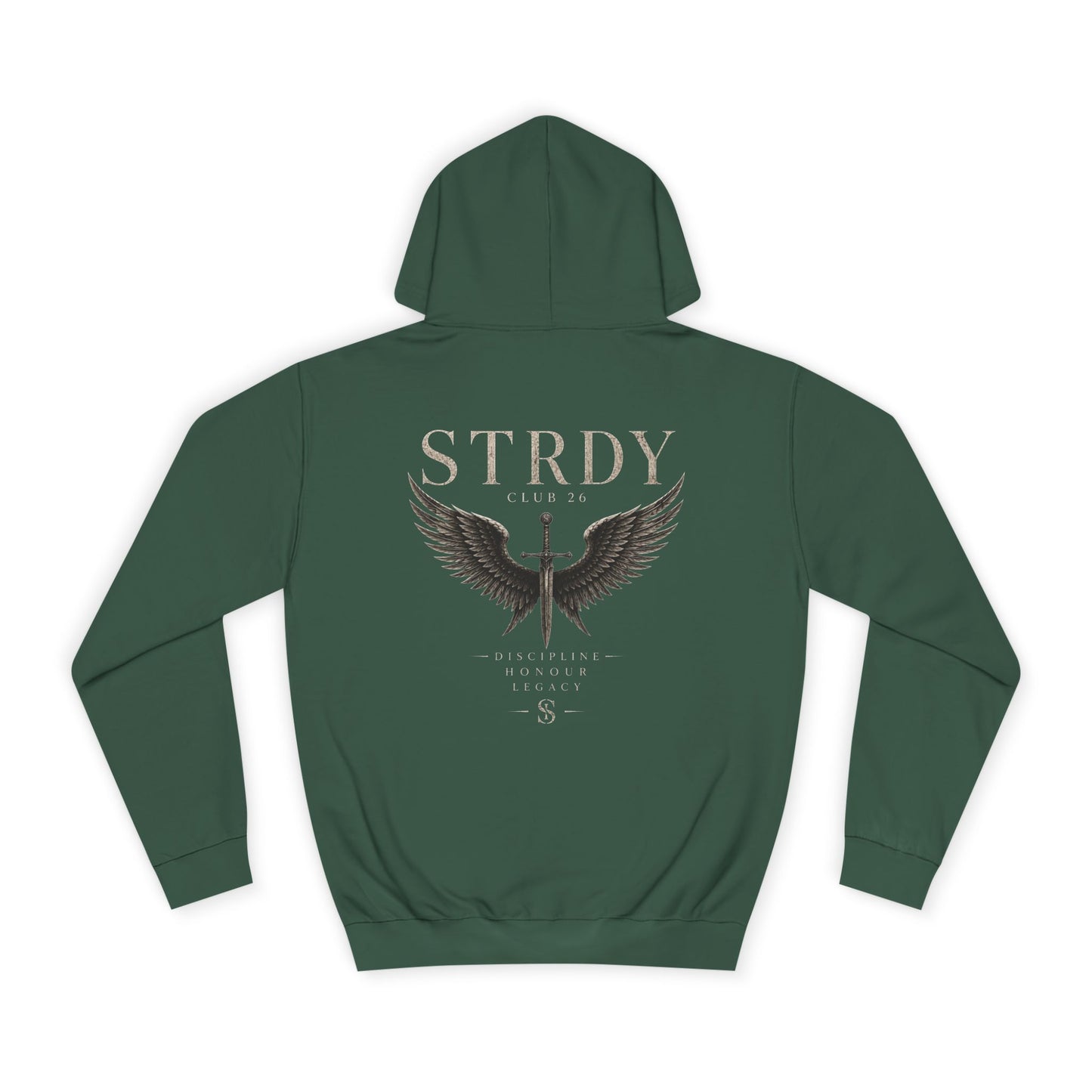 CLUB 26 “Discipline,honour,legacy” Back graphic Hoodie