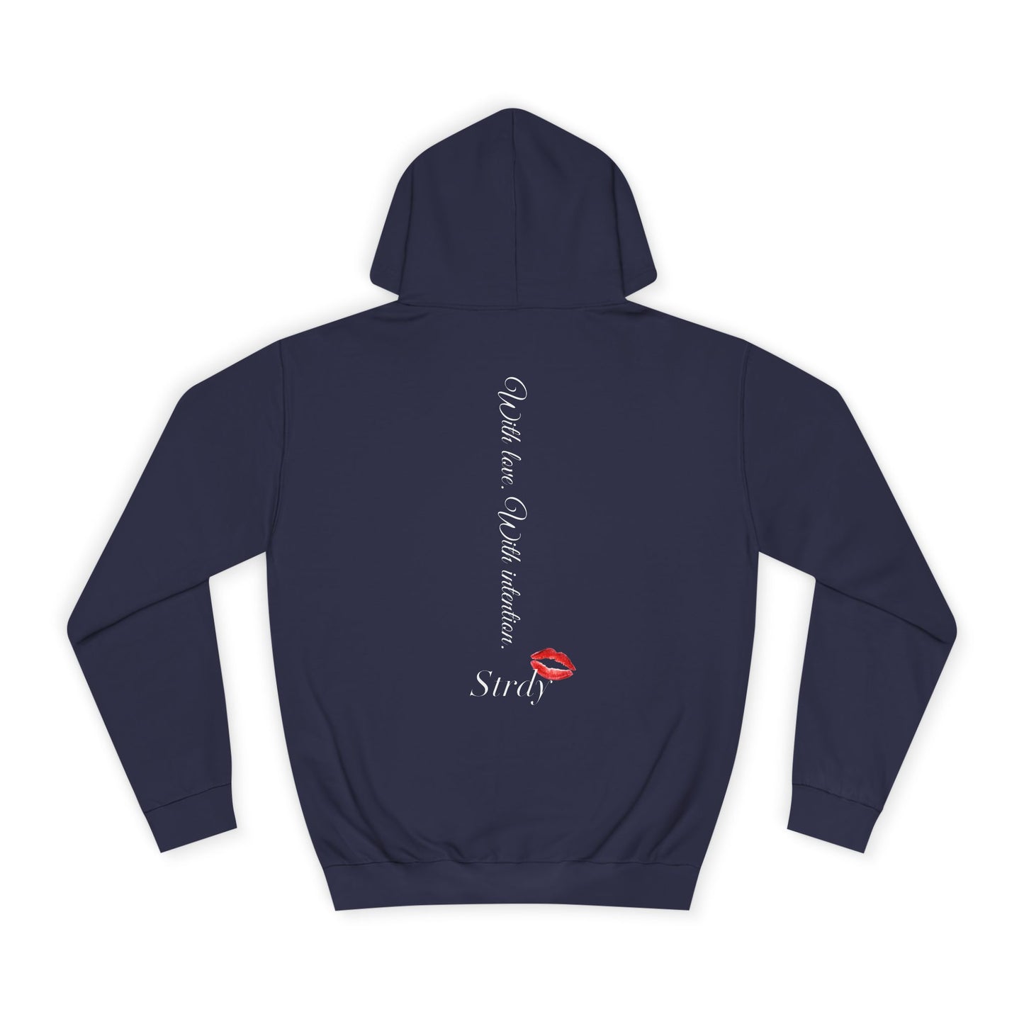 CLUB 26 “with love. with intention.” back graphic Hoodie