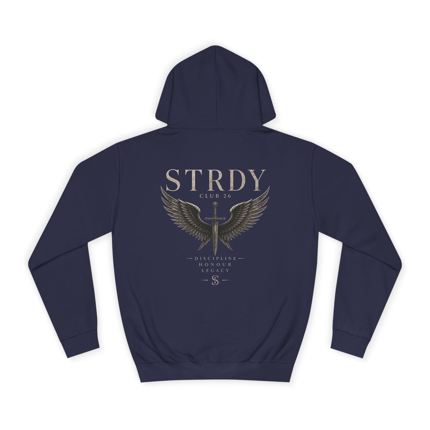 CLUB 26 “Discipline,honour,legacy” Back graphic Hoodie