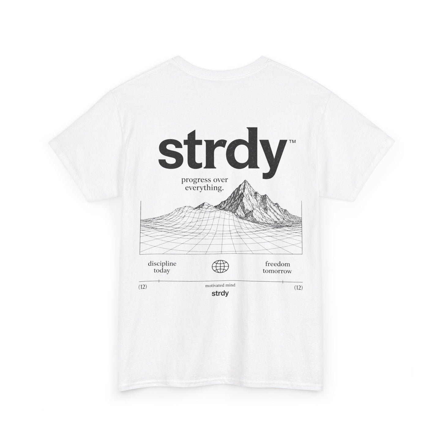 STRDY. “Progress Over Everything” Graphic T-shirt