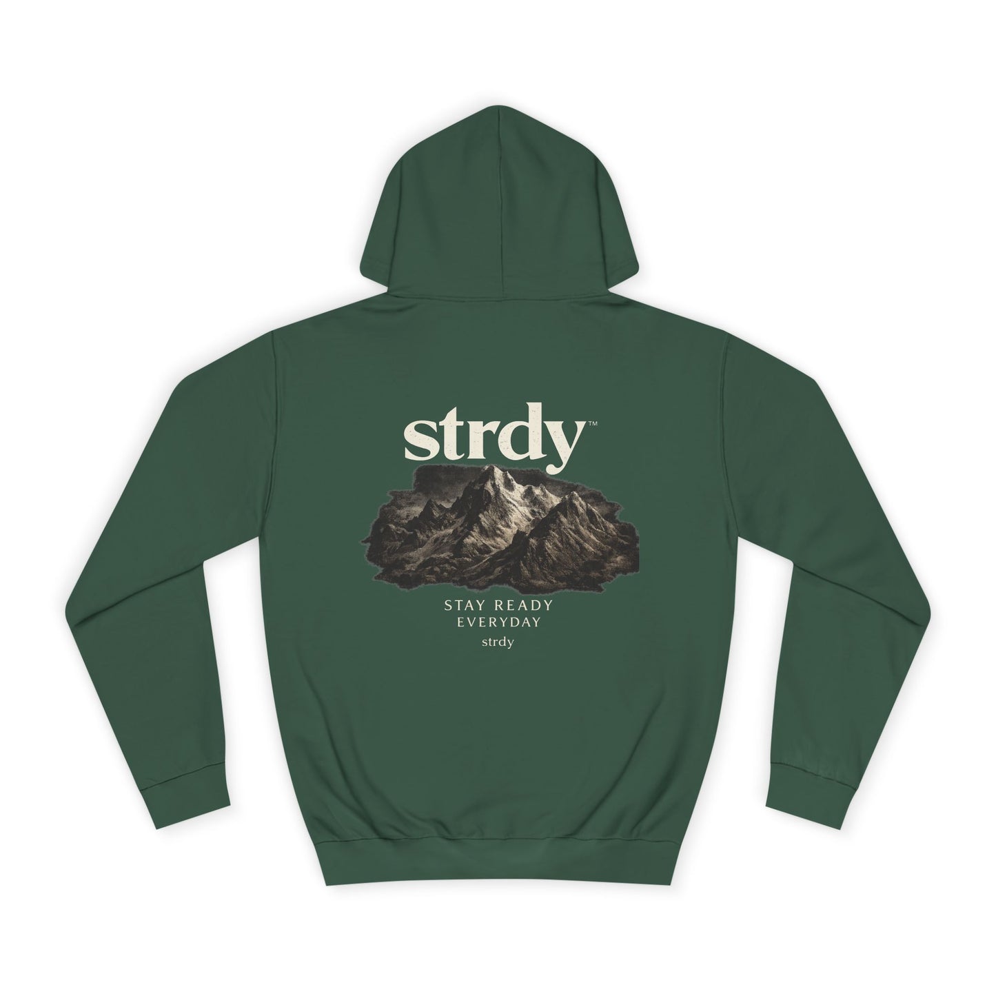STRDY. “Stay Ready Everyday” Graphic Hoodie