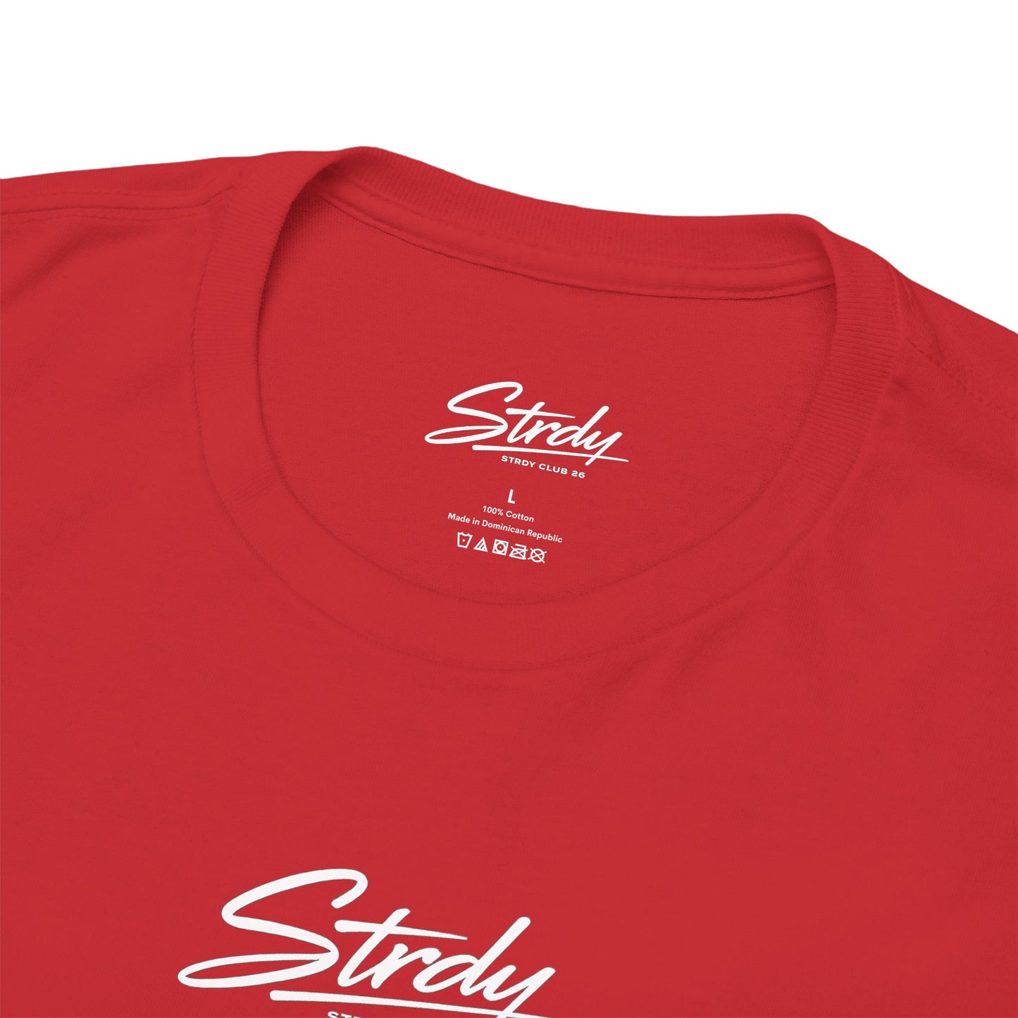 STRDY CLUB 26 “does running out of protein count as cardio” Graphic T-shirt