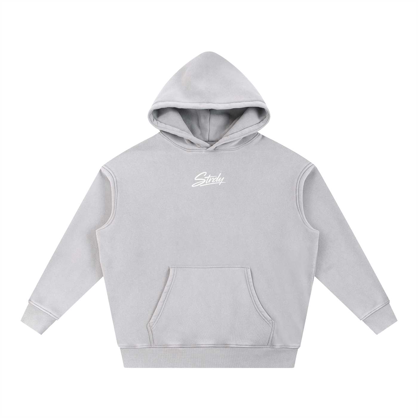 STRDY Signature Snow Wash Fleece Oversize Hoodie