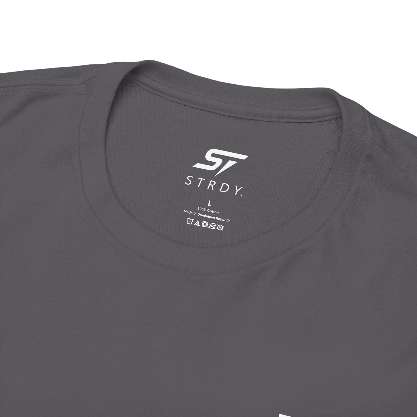 STRDY. “EARN IT “NOBODY CARES WORK HARDER” Graphic T‑Shirt