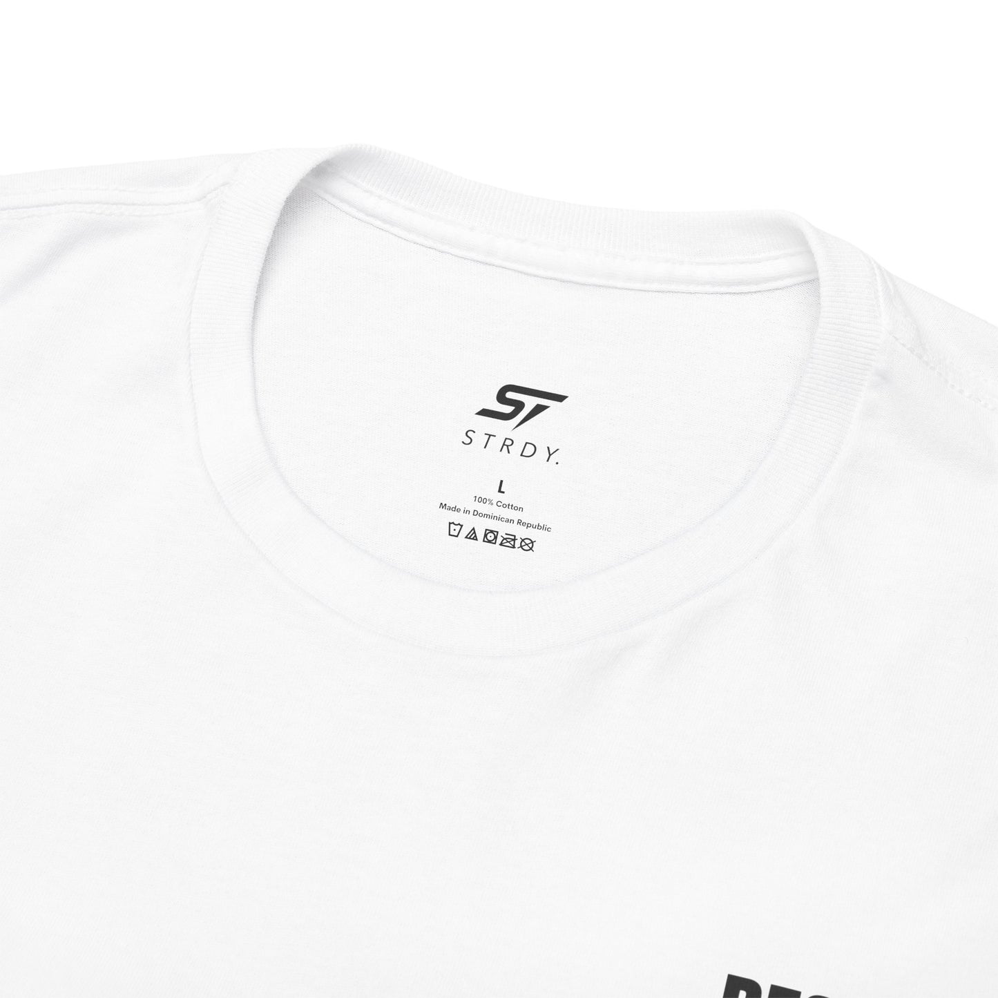 STRDY. “Results Require Repitition” Graphic T-shirt