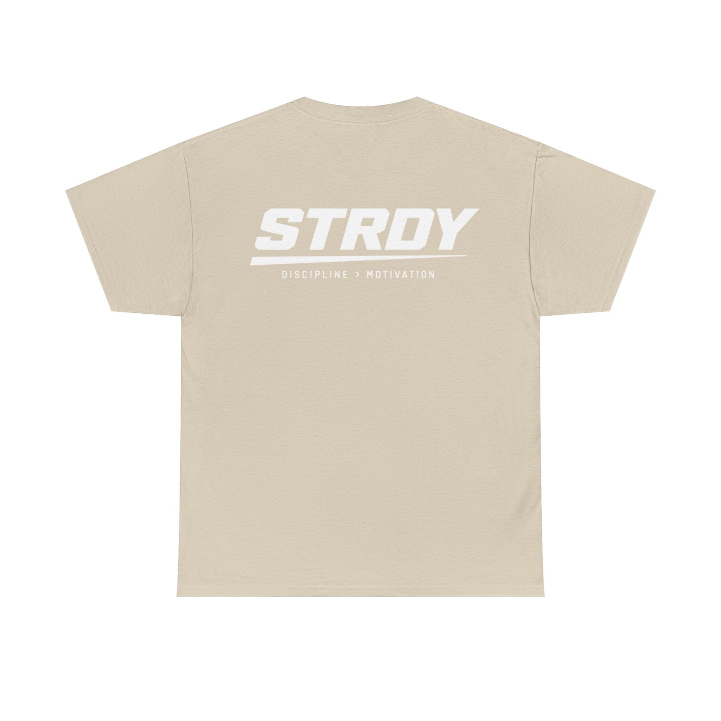 STRDY. “Discipline>Motivation” Graphic T-shirt