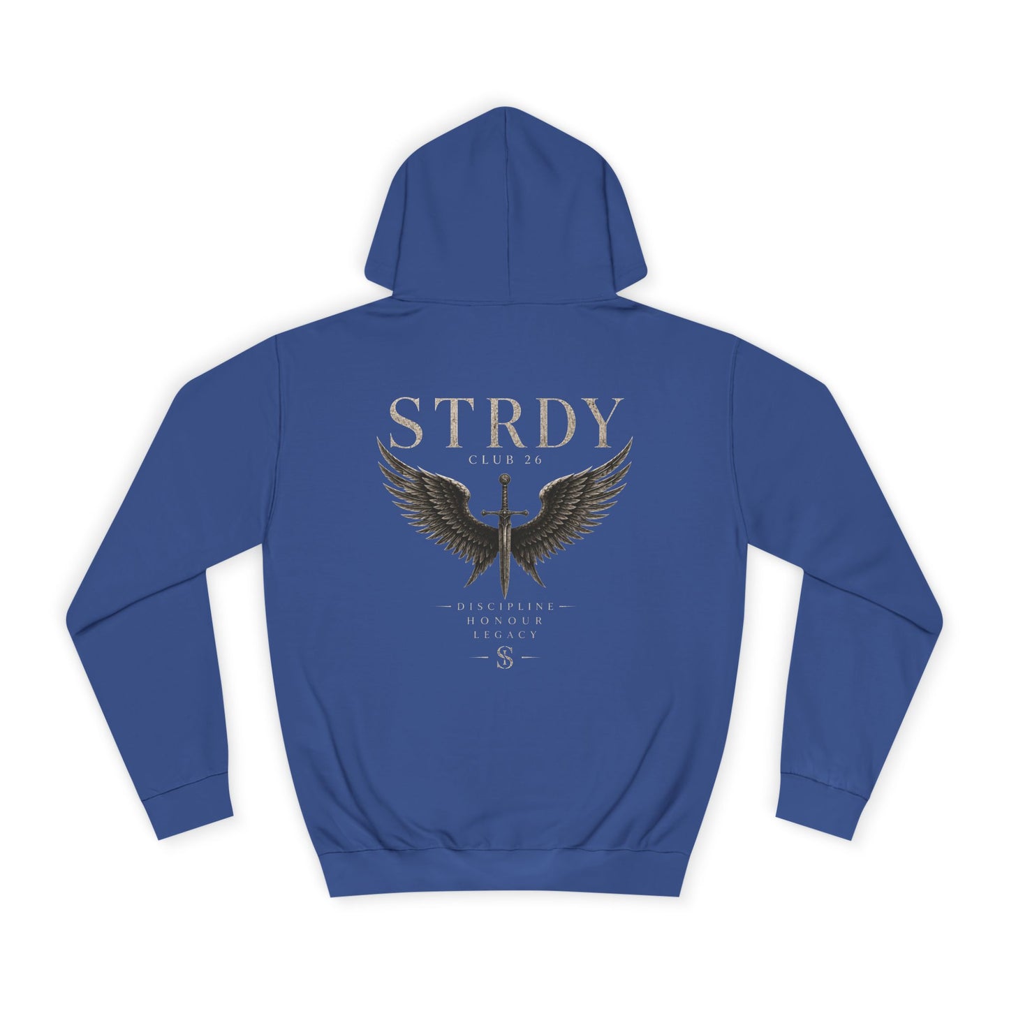 CLUB 26 “Discipline,honour,legacy” Back graphic Hoodie