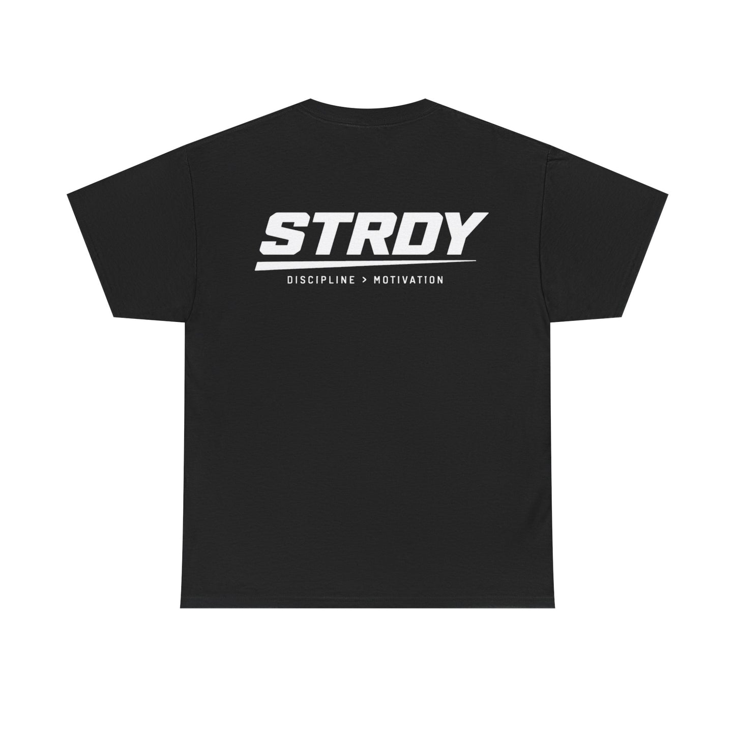 STRDY. “Discipline>Motivation” Graphic T-shirt