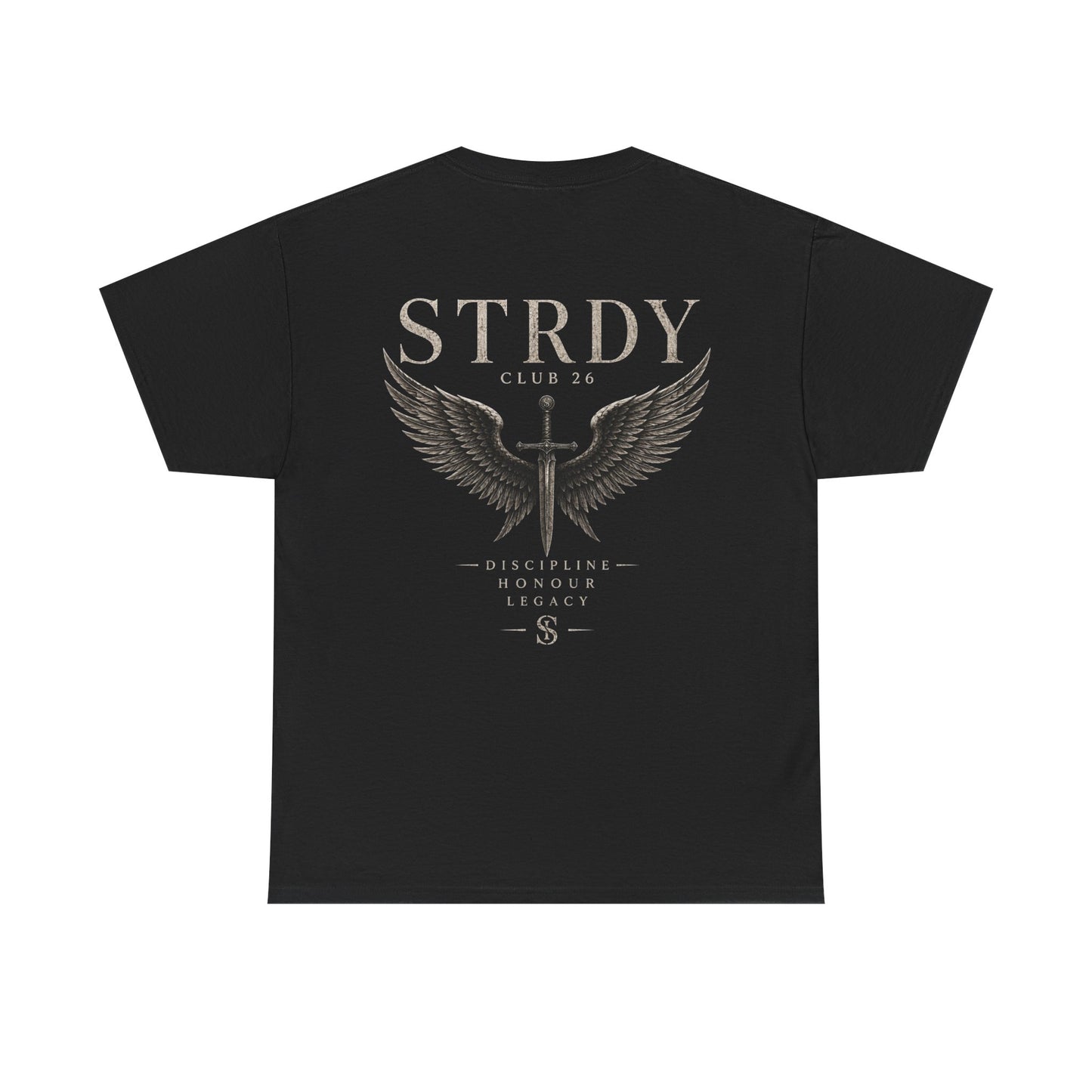 CLUB 26 “discipline,Honour,Legacy” Graphic T-shirt
