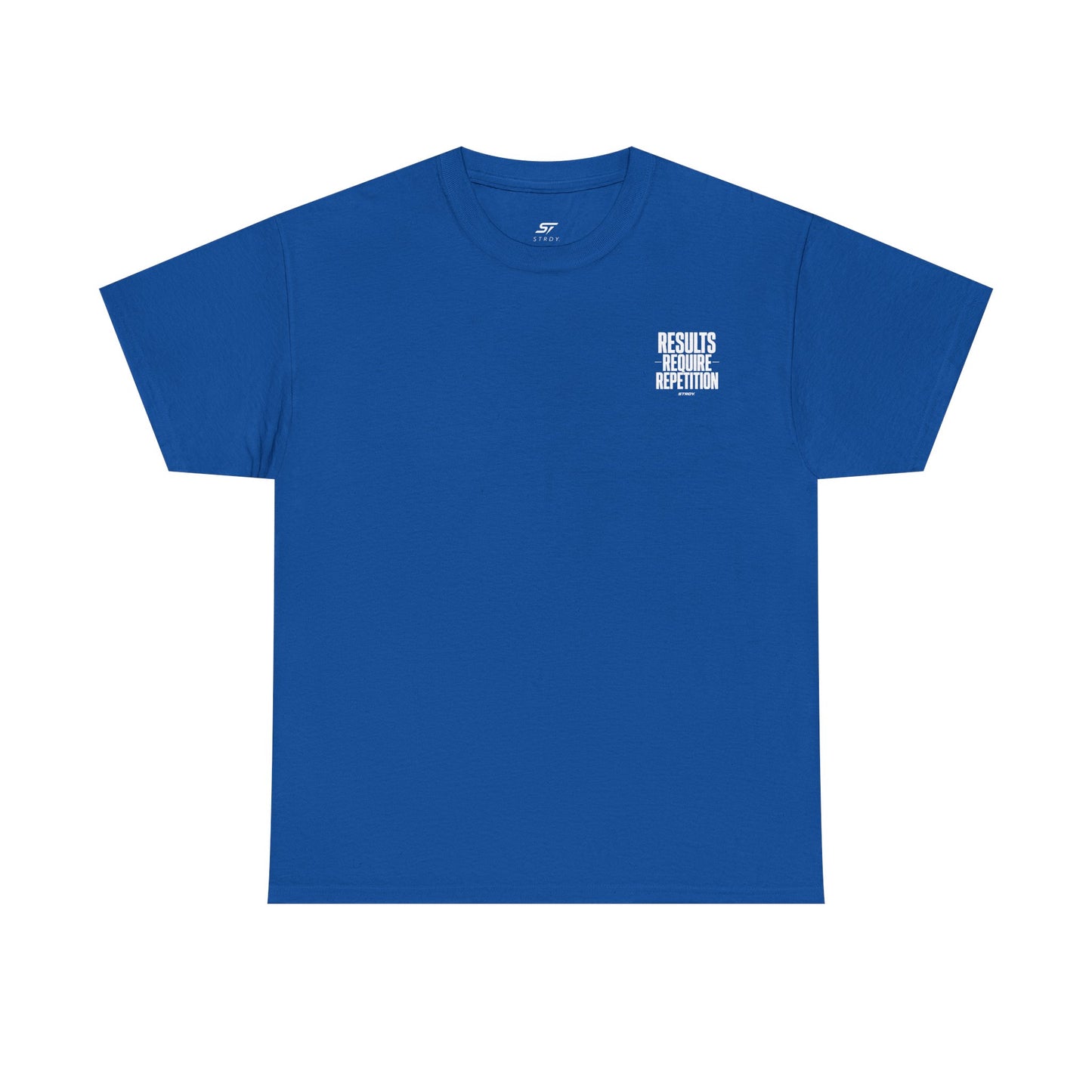 STRDY. “Results Require Repitition” Graphic T-shirt