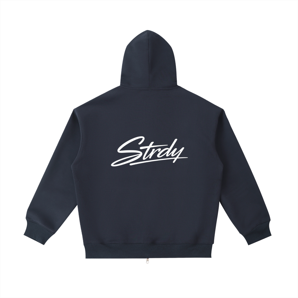 STRDY signature Heavyweight Zip-up