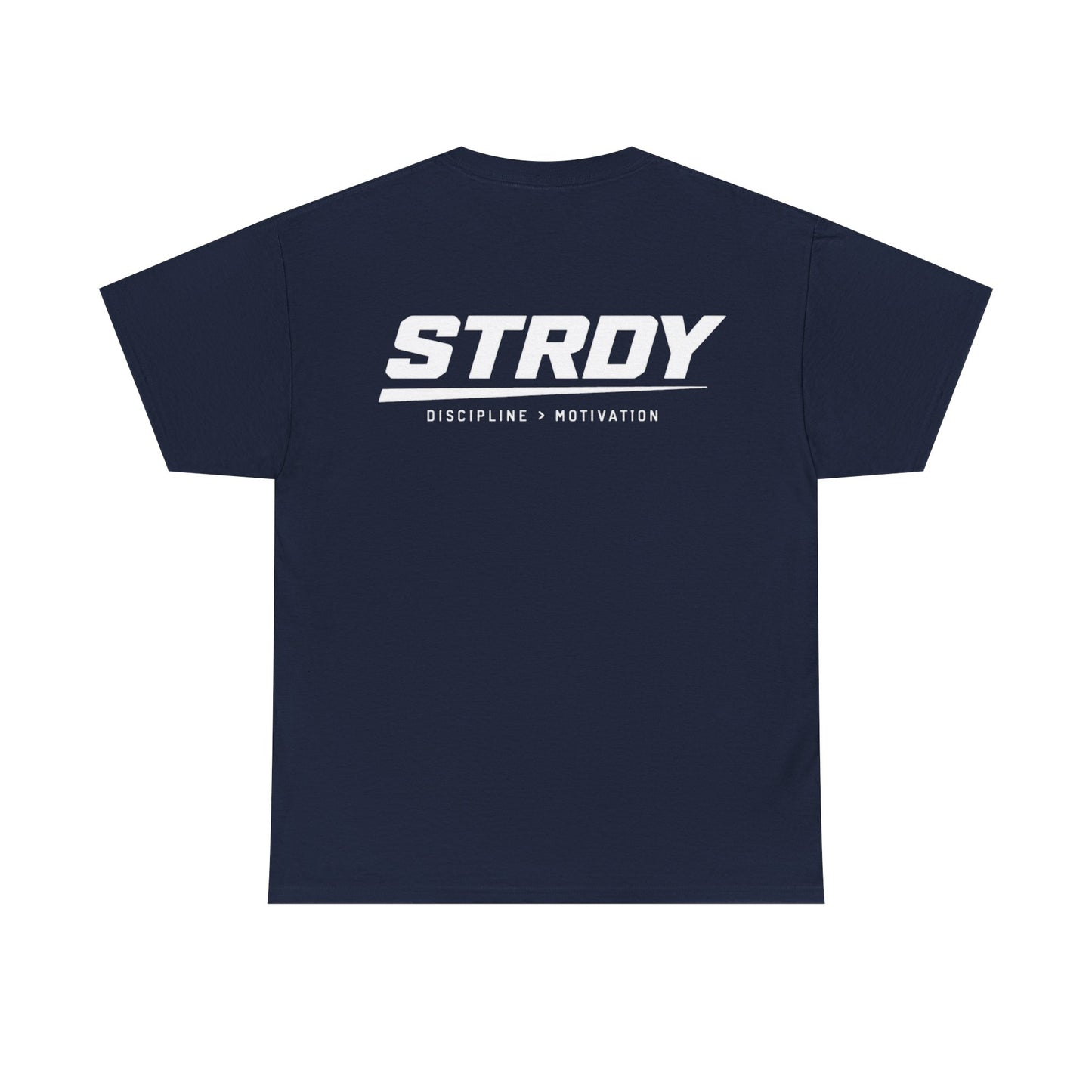 STRDY. “Discipline>Motivation” Graphic T-shirt