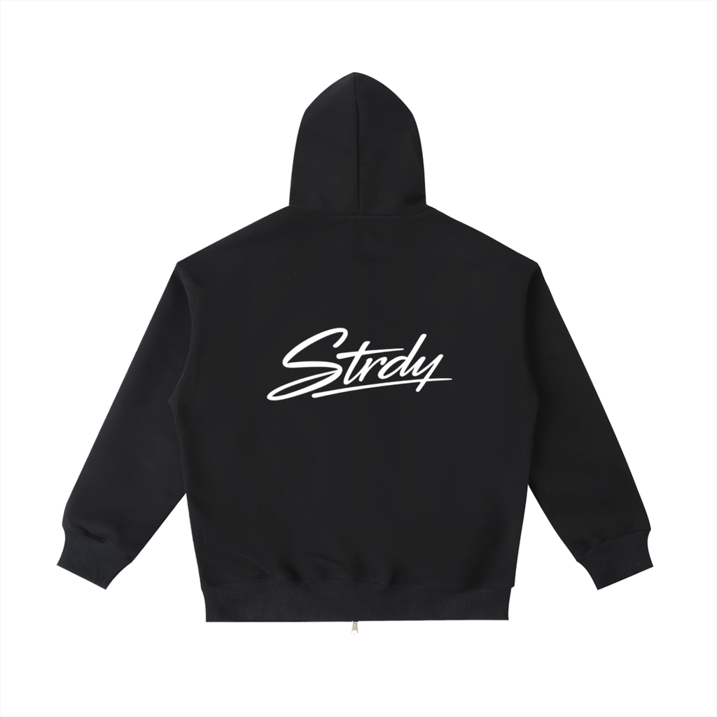 STRDY signature Heavyweight Zip-up
