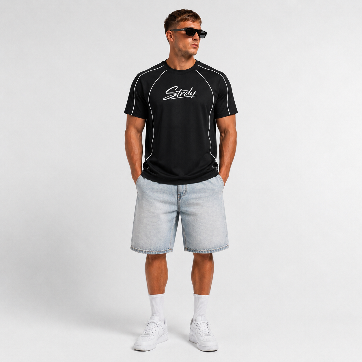 STRDY signature Contrast Stitch T-Shirt