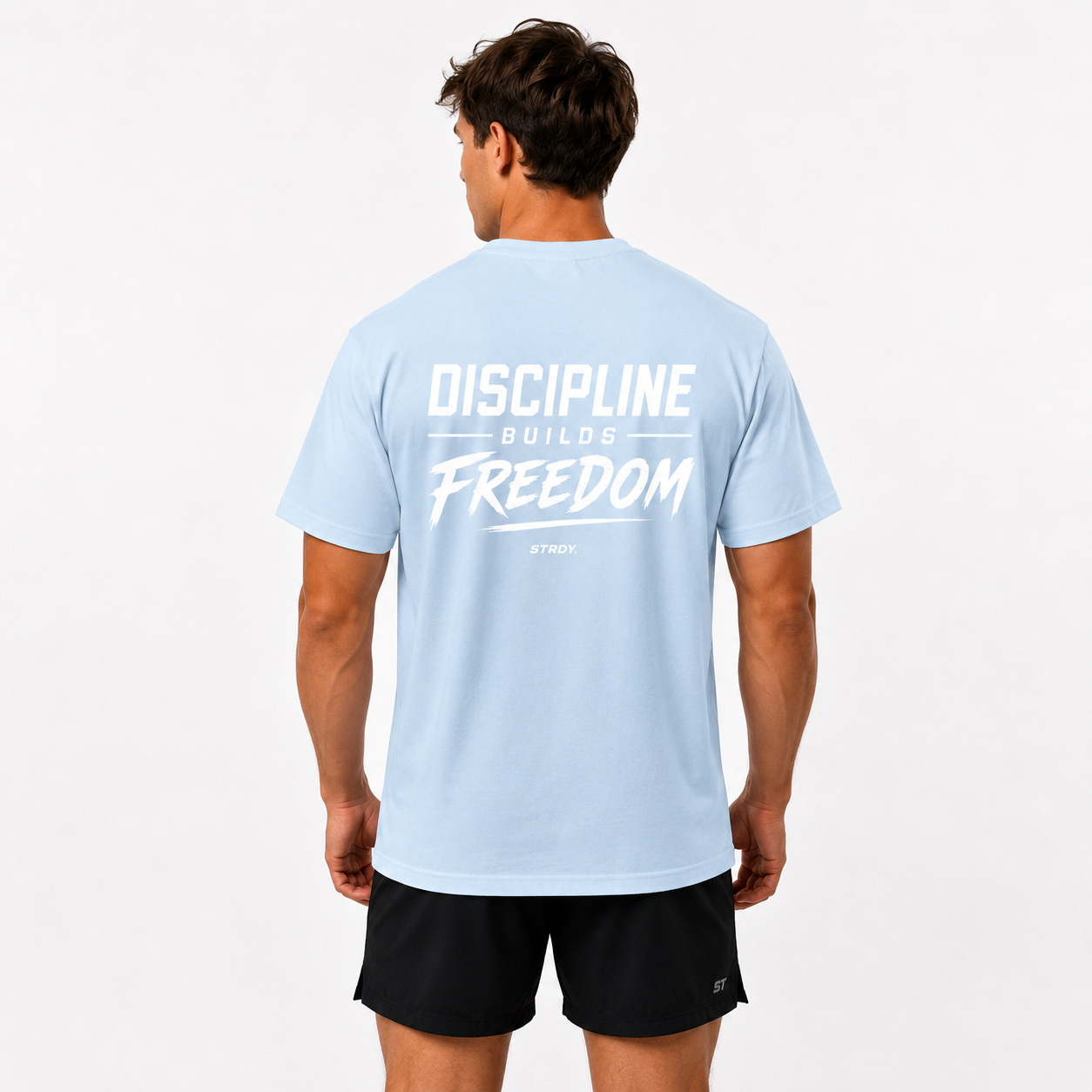 STRDY. “Discipline Builds Freedom” Graphic T-Shirt