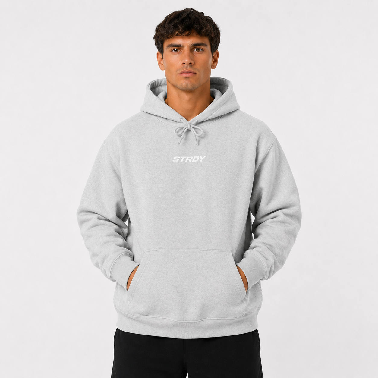 STRDY. “ Results Require Repitition” graphic Hoodie