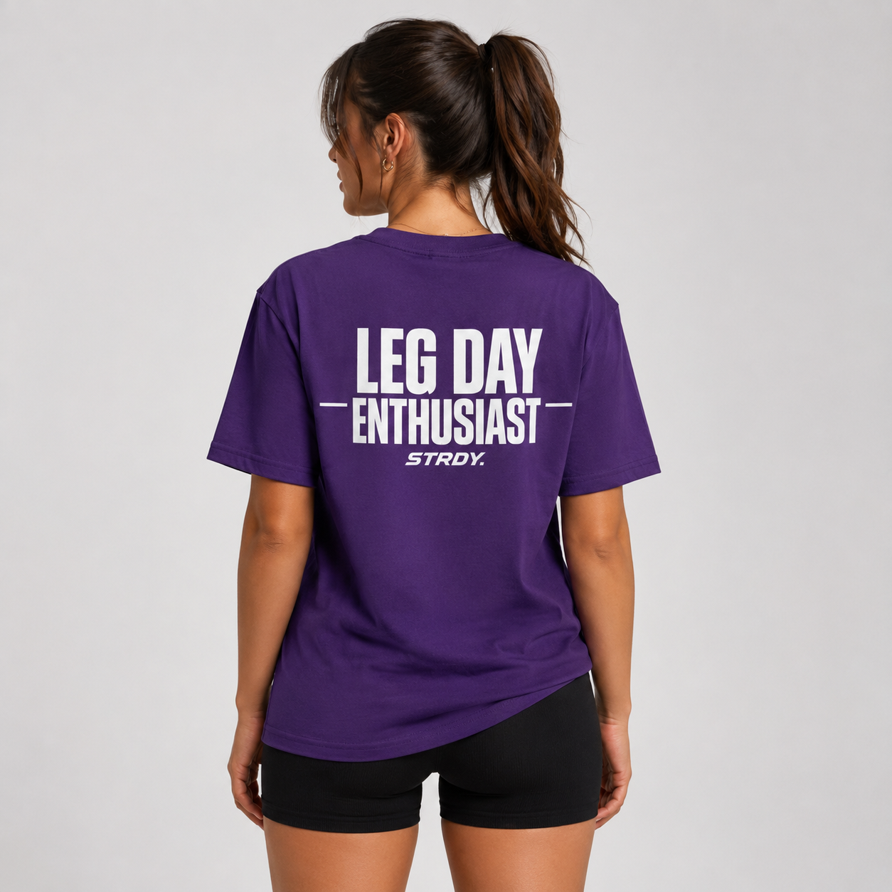 STRDY. “Leg Day Enthusiast” T-shirt