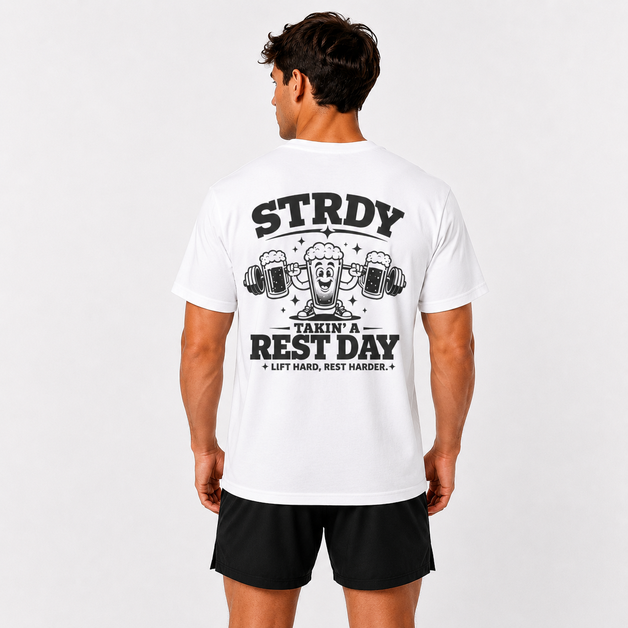 STRDY. “Takin' a Rest Day”  Graphic T-shirt