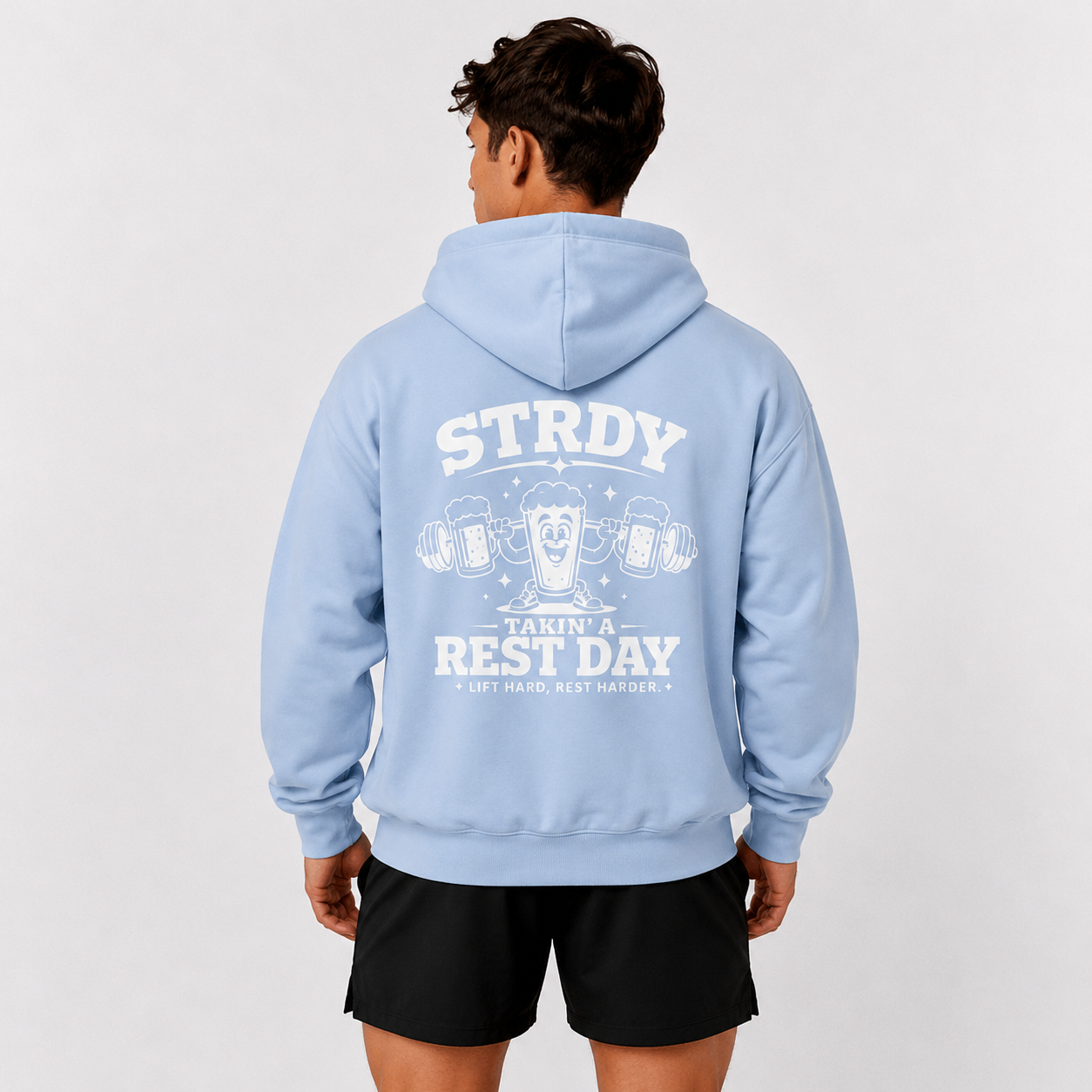STRDY “Takin A Rest Day” Graphic Hoodie