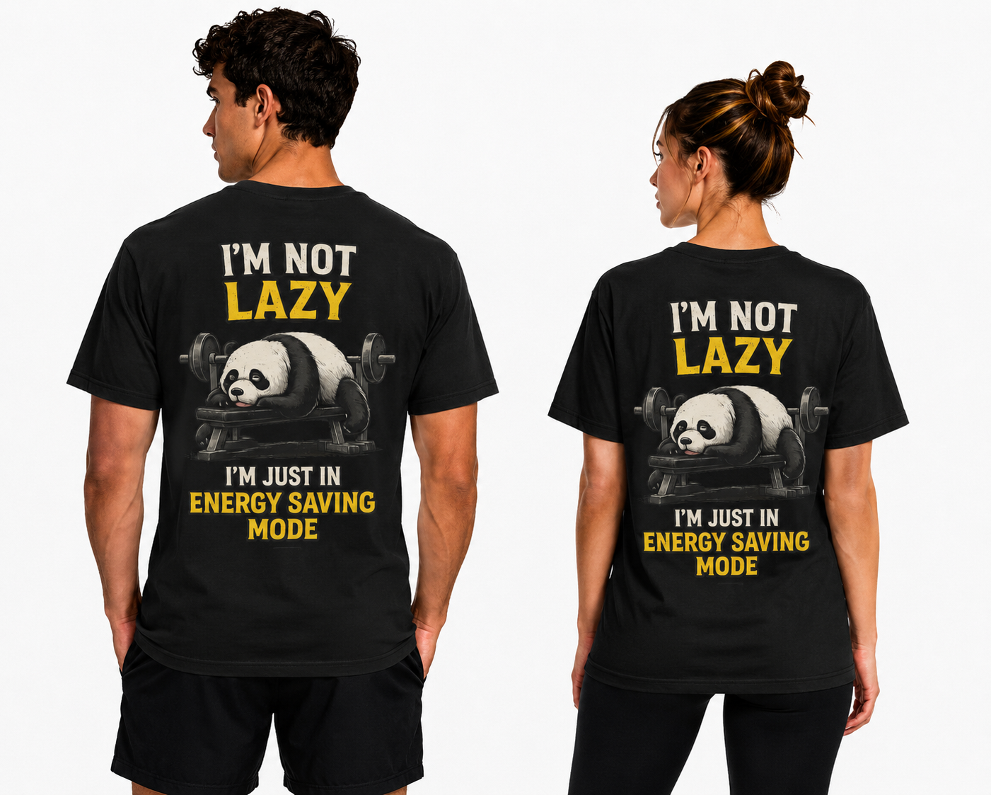 CLUB 26 “I’m not lazy I’m just in energy saving mode” Graphic T-shirt