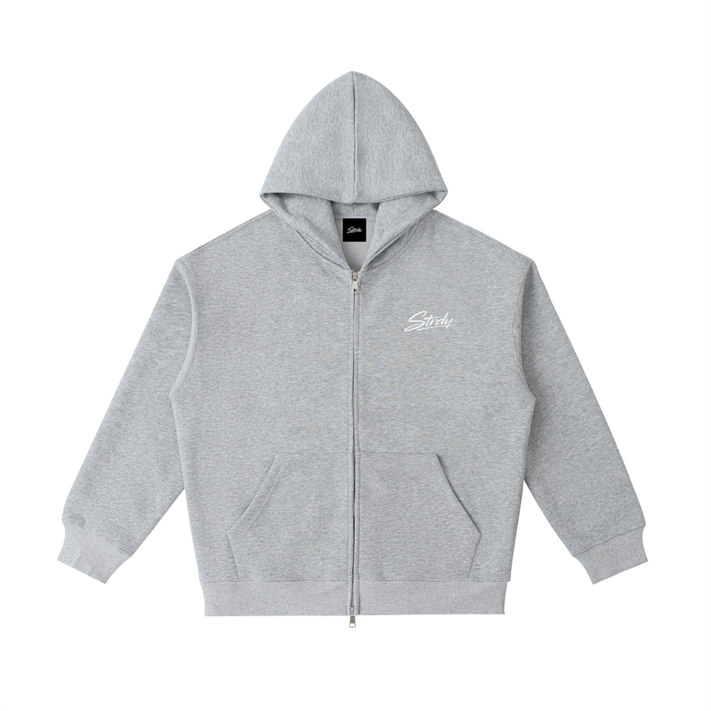 STRDY signature Heavyweight Zip-up