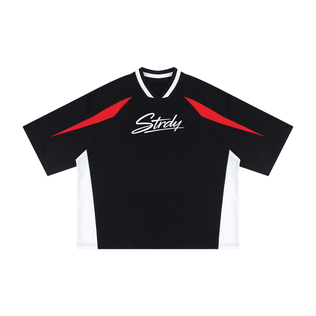 STRDY signature Oversized V neck Jersey